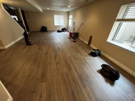 900 sq ft of LVP Flooring