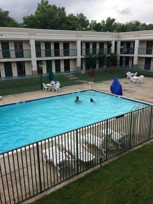 Centre courtyard pool