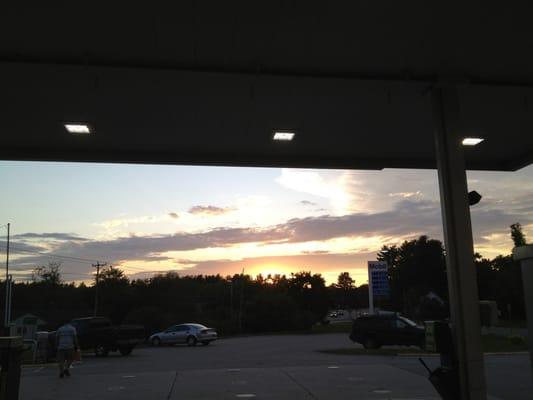 Sunset at Mobil