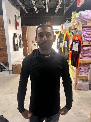 Customer purchased a thermal shirt