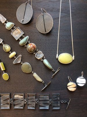 River rock and beach stone jewelry.