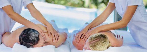 Couple massage / Friends massage: celebrating your special days or just relaxing with your love ones