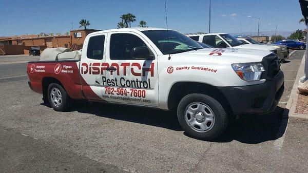 Dispatch Pest Control Vehicle