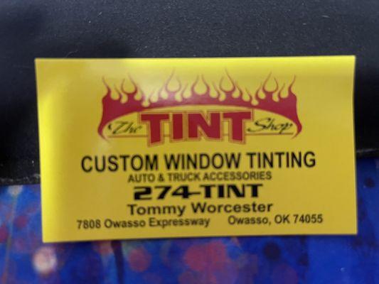 The Tint Shop