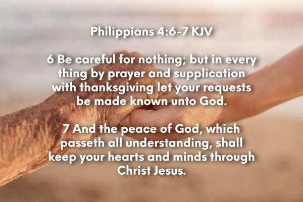 Verse of The Day Philippians 4:6-7