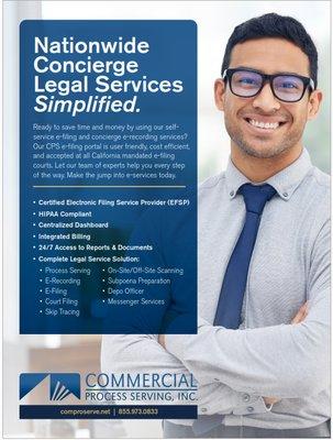 Nationwide Concierge Legal Services.