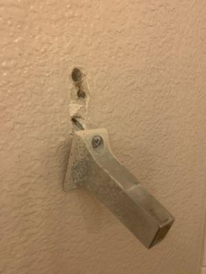 Broken Towel hanger