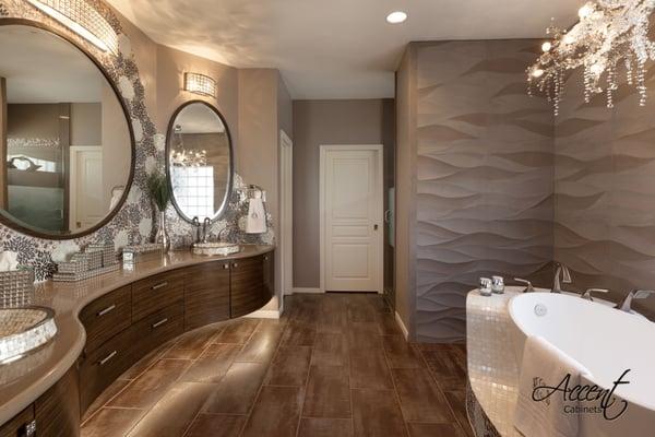 Beautiful Bathroom Cabinetry & Vanities in Houston, Texas.