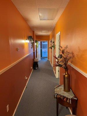 Our hallway leading to our lobby