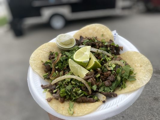 5 Mini Tacos de Asada