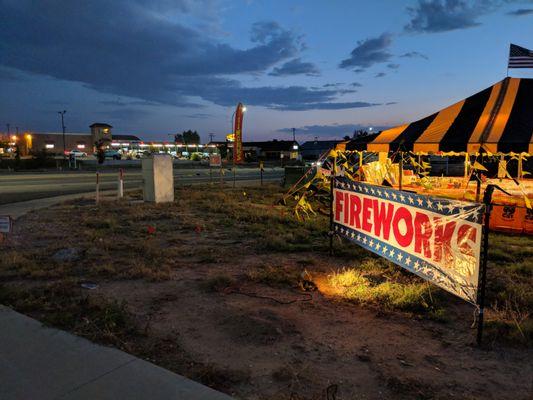 Greeleys oldest and finest fireworks tent