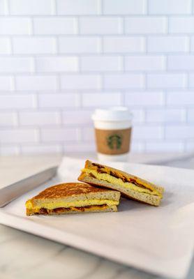 Breakfast Panini Bacon