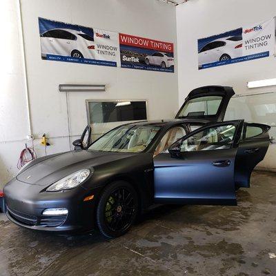 Panamera pro windowtint suntekfilms