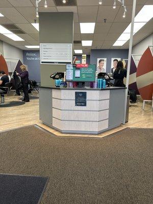 Front desk