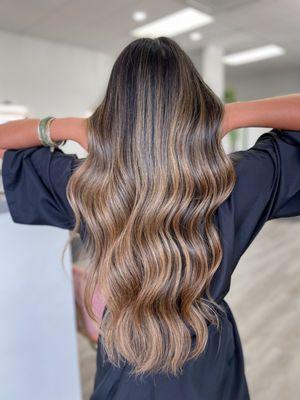 Caramel tones