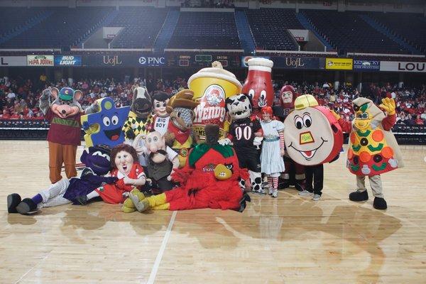 Mascots in Louisville ky