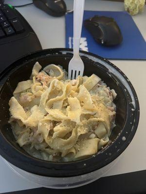 Fettuccine Pasta Alfredo