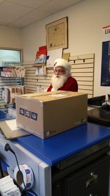 Santa prefers Preston Post Office!