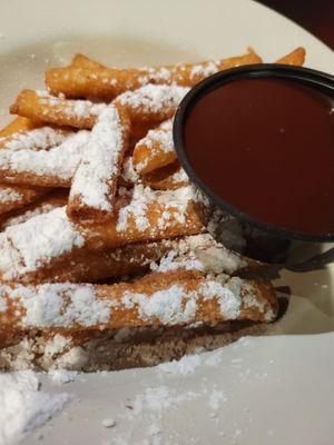 Funnel cake fries