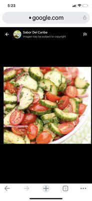 Cucumber salad