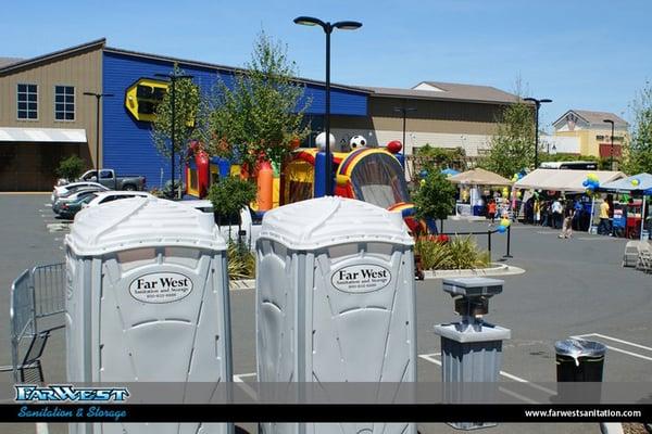 Porta potty rentals in the bay area. We deliver.