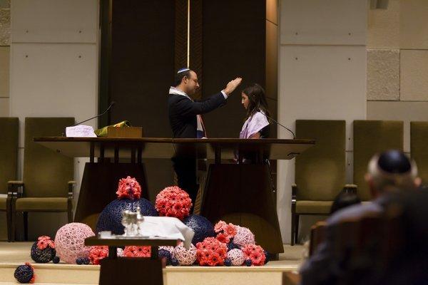 Bat Mitzvah ceremony at Temple Beth Am in Miami