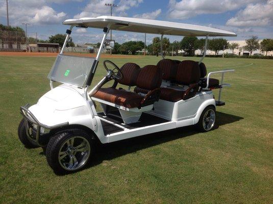 6-Passenger Street Legal Golf Carts