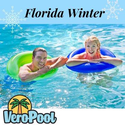 Winter like a Floridian! Vero Pool will install a pool heater, so you can enjoy your pool all year long.