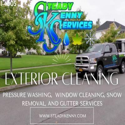 Steady Kenny Commercial and Residentail Exterior cleaning and maintenance services of WNY