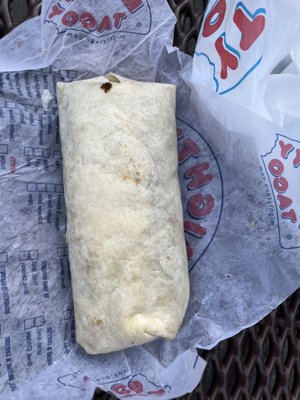 El Nino Burrito - beef - beware it's super messy but filled with tons of meat