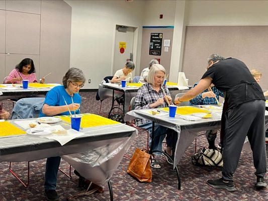 Retired Educators Art Workshop in Sugarland