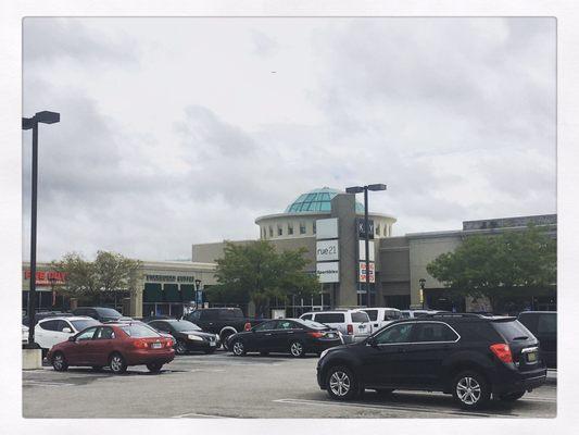 Front Entrance of the Ward Parkway Mall, we are located inside next to the Mall Office.