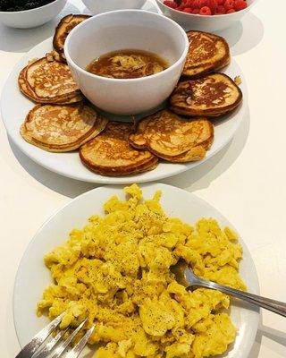 A simple breakfast fresh and nutritious. Hopefully this is all one could ask for no mater what the cost.