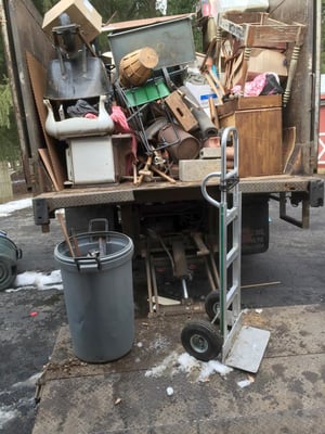 John Cook House Cleanout