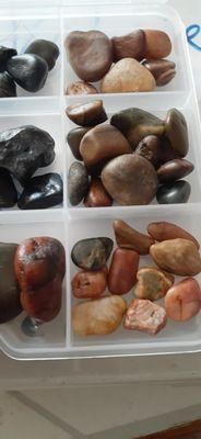 Healing rocks
Pet rocks 1.00
Candles 1.00
Healing and mood rocks 2.00 to 3.00
Money rocks you can sale at rock shops ect.