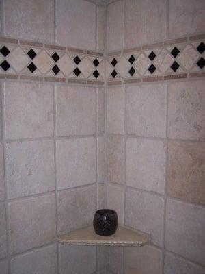 Custom Tile Work by Osborn Construction