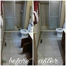 Before Outstanding Cleaners and after.