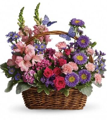 Country Basket Blooms