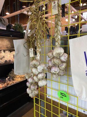 Gorgeous garlic braids