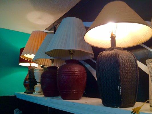 Variety of lamps-2018