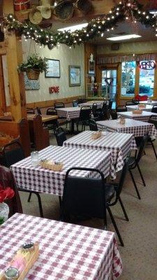 Cozy dining area