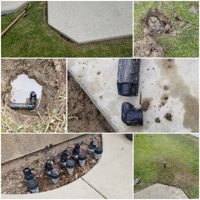 Irrigation repairs & installations