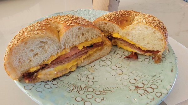 Pork roll, egg and cheese