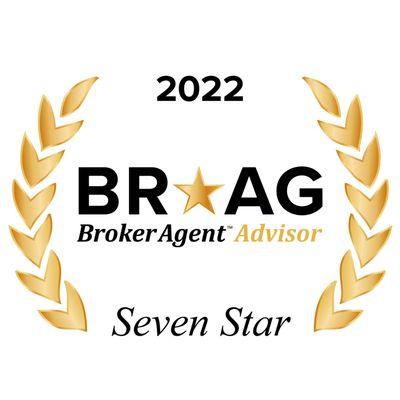 2022 7 Star Award from Broker Agent Advisor