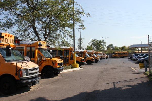 Fleet of 44 buses and 7 vans, servicing the metropolitan Detroit area.