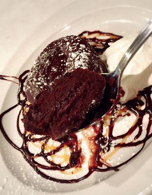 Chocolate lava cake