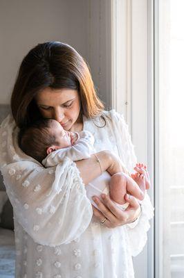 Lifestyle Newborn Session - Chicago