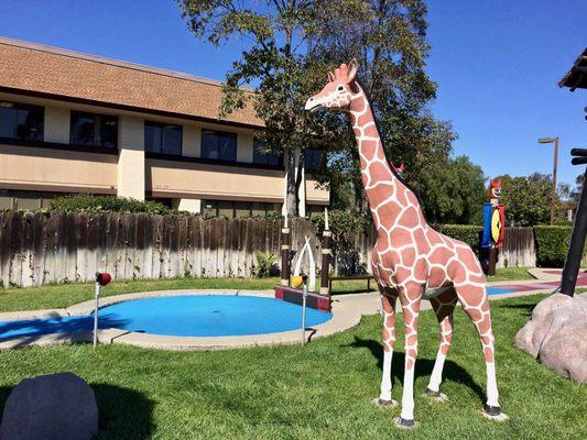 A very fun view of my office building! Next to the mini golf course in Sunnyvale.