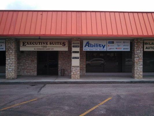 Street view of San Marcos office on North Edward Gary Street.