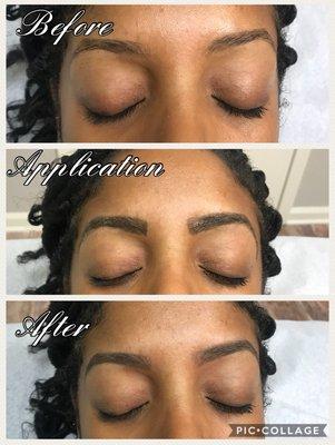 Brow Tinting